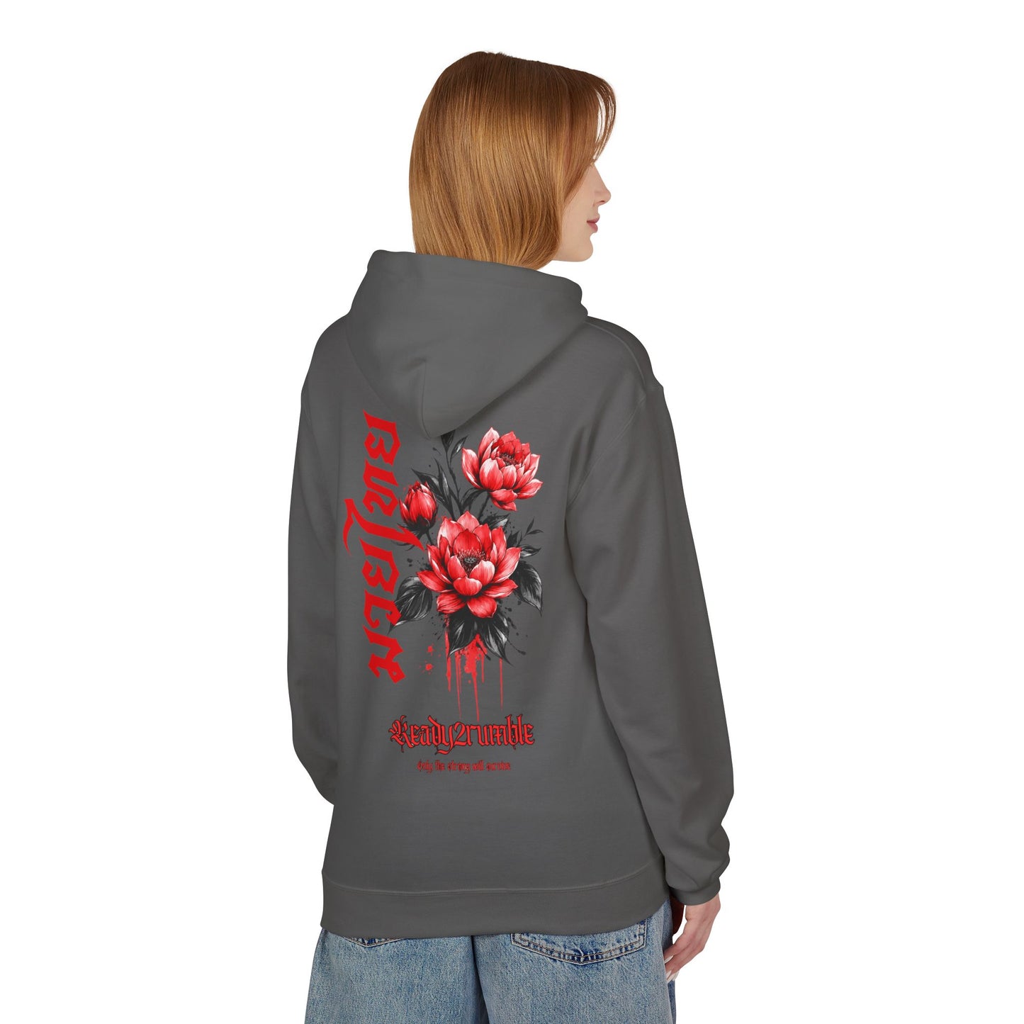 Blood lotus Hoodie Oversize