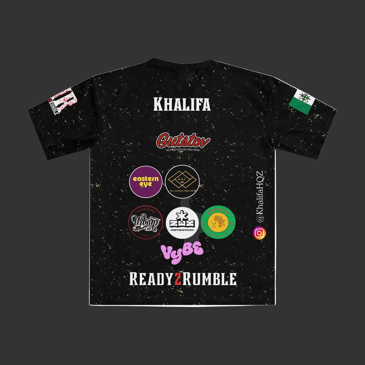 Khalifa Custom fight T-shirt