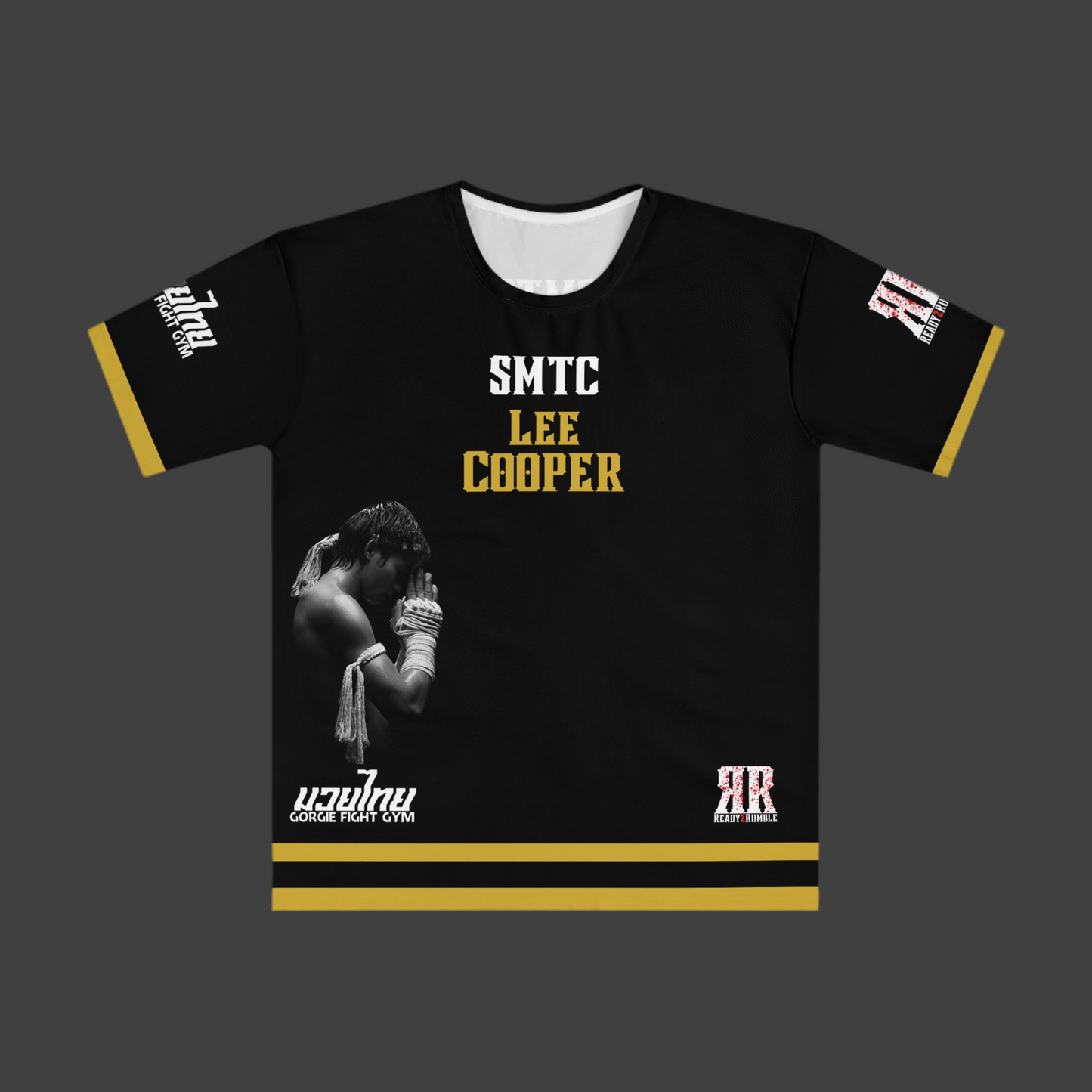 LEE COOPER- Muay Thai Tshirt Black