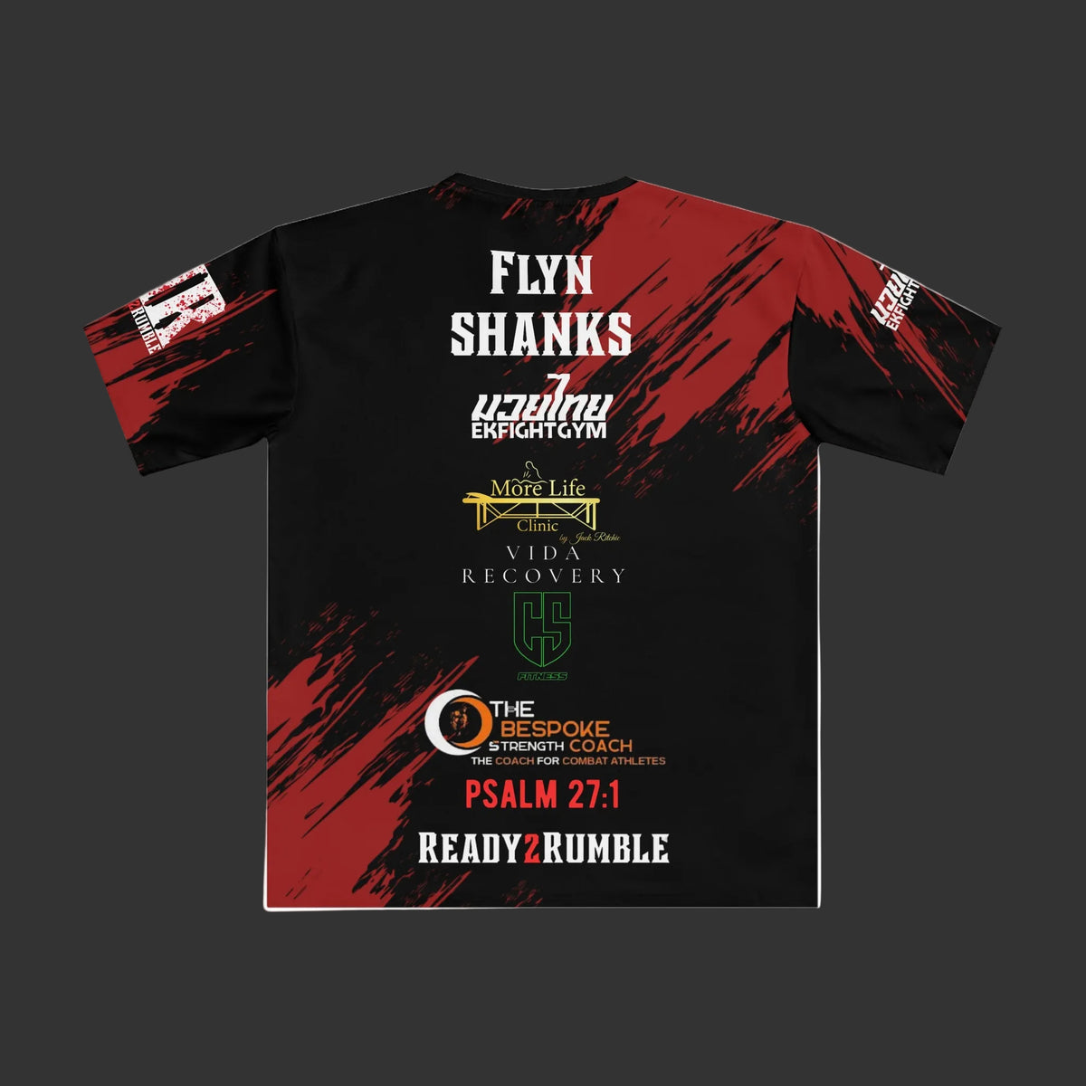 Flyn Shanks Custom Muay Thai Tshirt