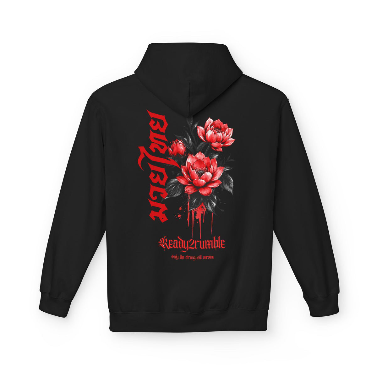 Blood lotus Hoodie Oversize