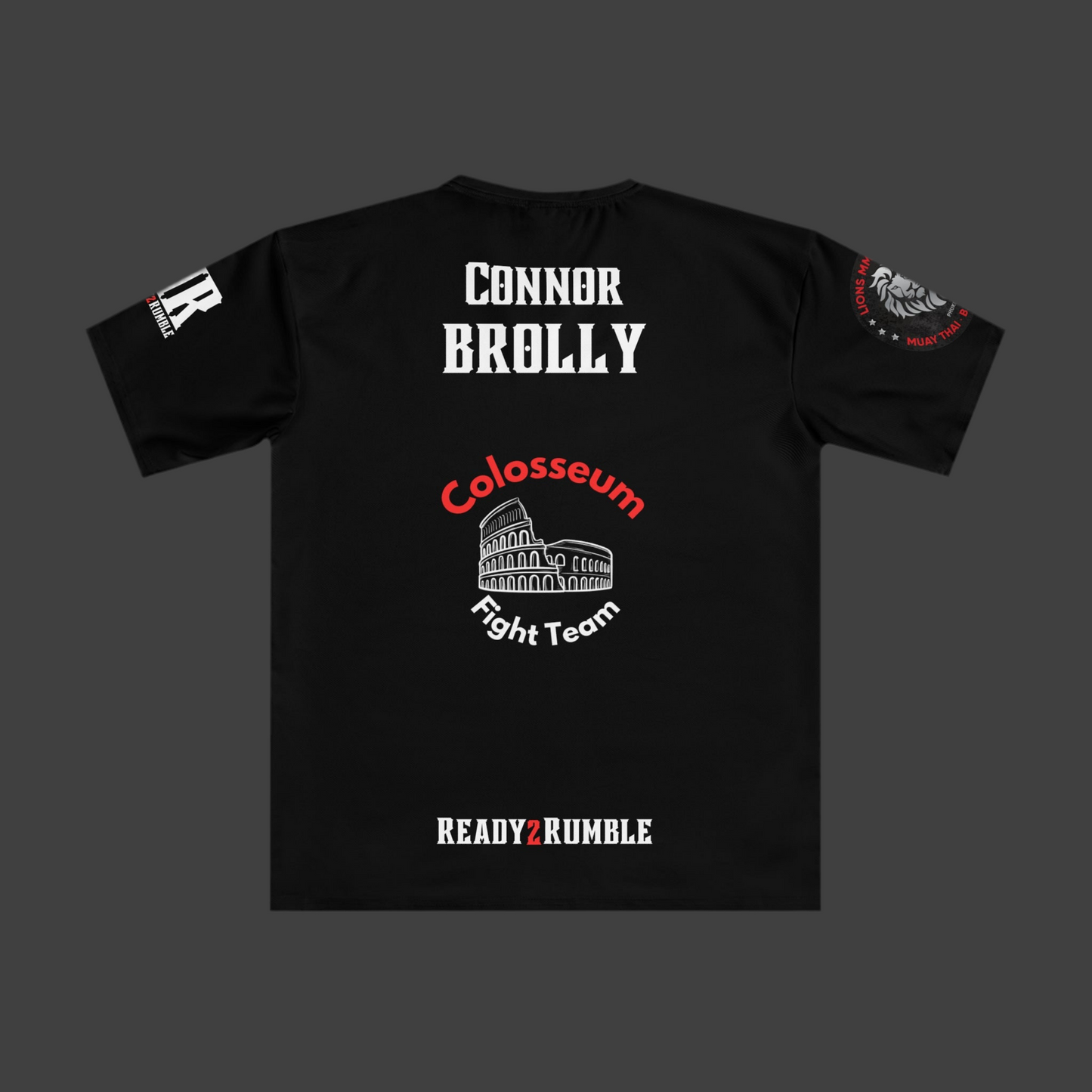 Colosseum Fight Team- Connor Brolly Muay Thai T-shirt