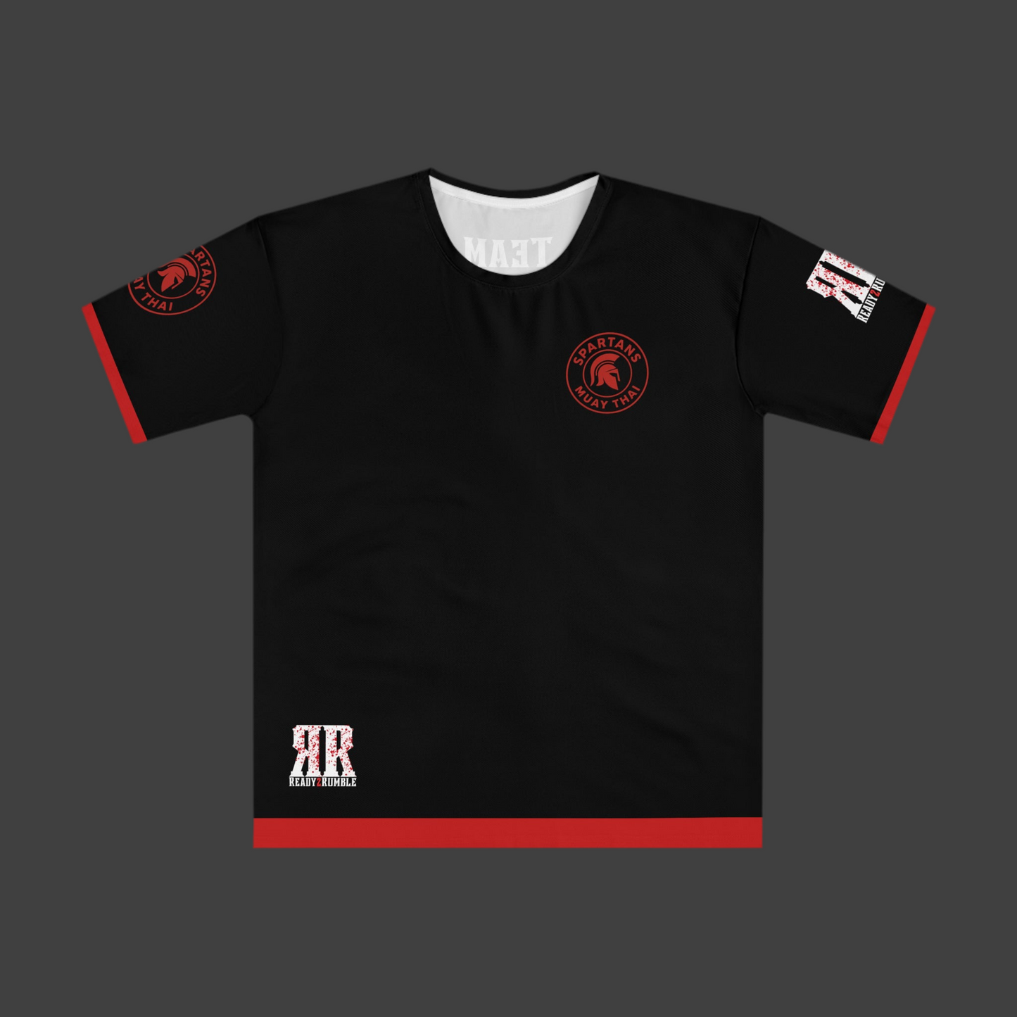 Team Aslan- Muay Thai Tshirt Black