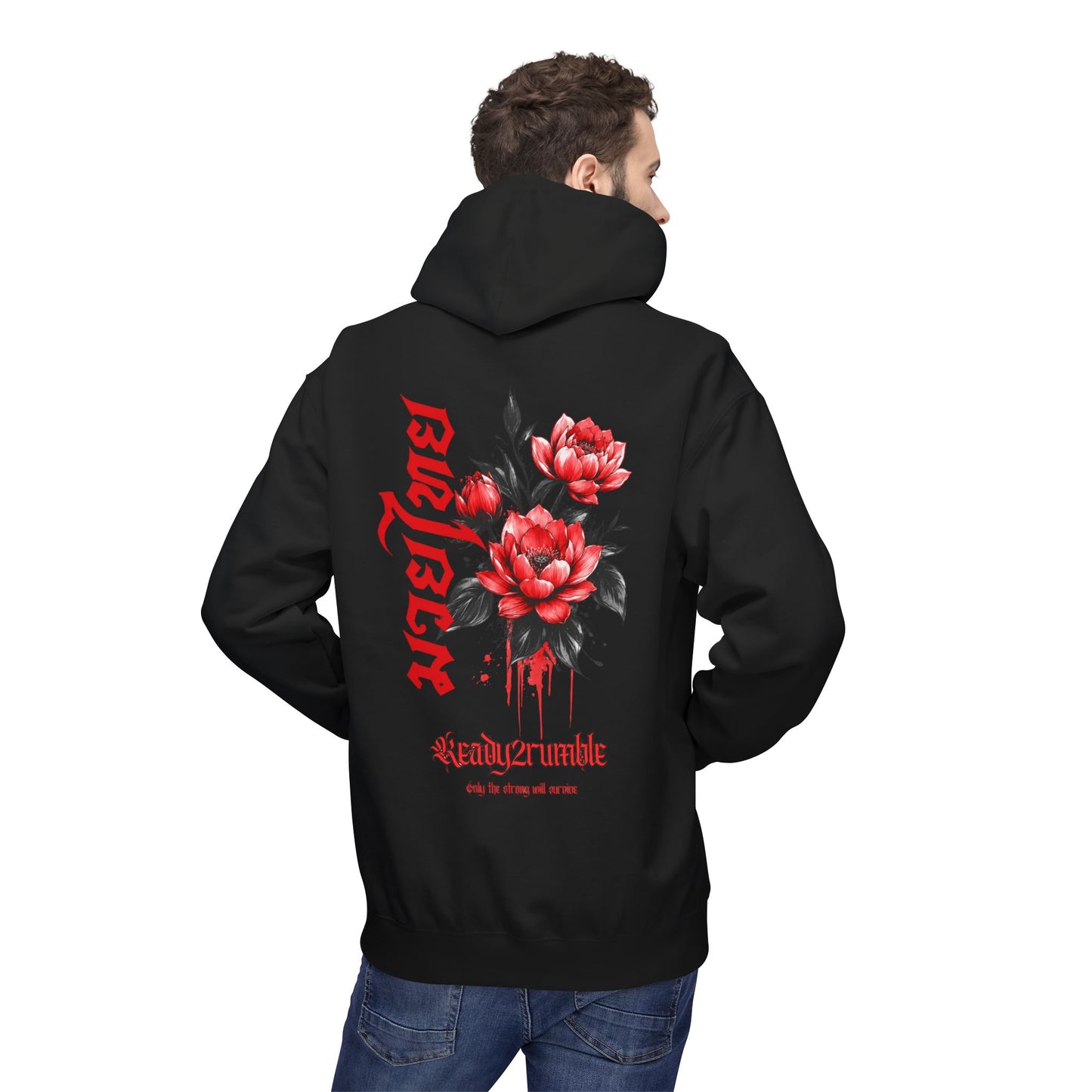 Blood lotus Hoodie Oversize