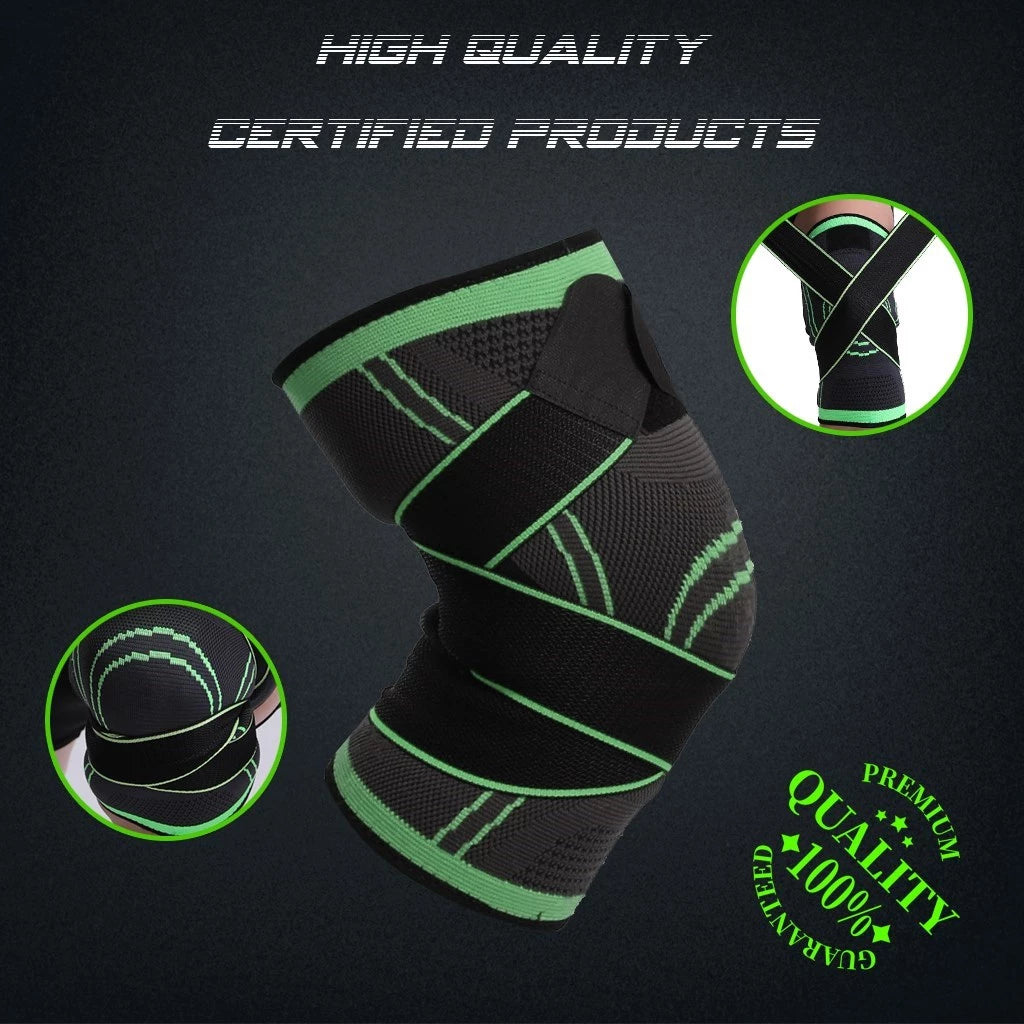 1 Pcs Knee Pads Braces Sports Support Joints Protector Compression Sleeve
