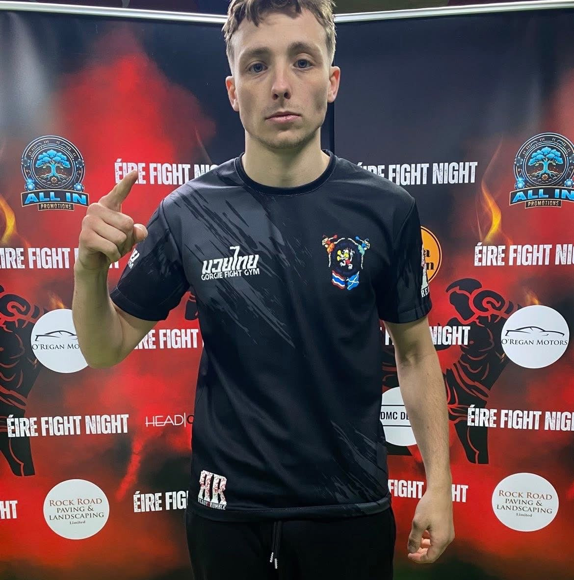 Miko Brown Custom Muay Thai Tshirt