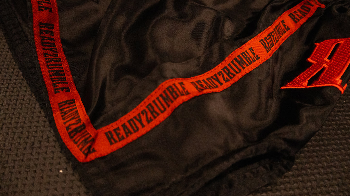Ready2Rumble Black & Red Muay Thai shorts