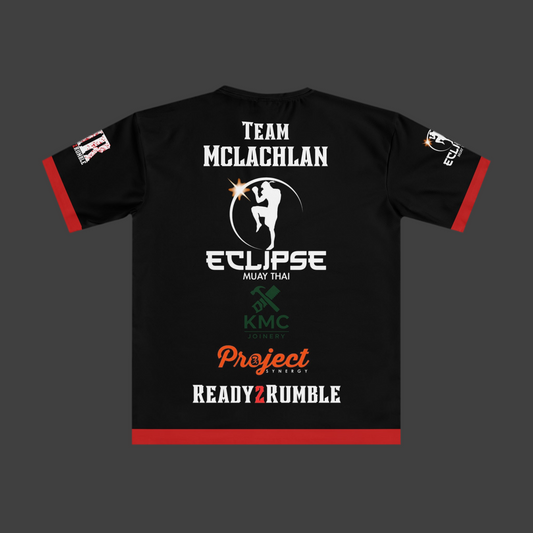 Team McLachlan Muay Thai Tshirt Black