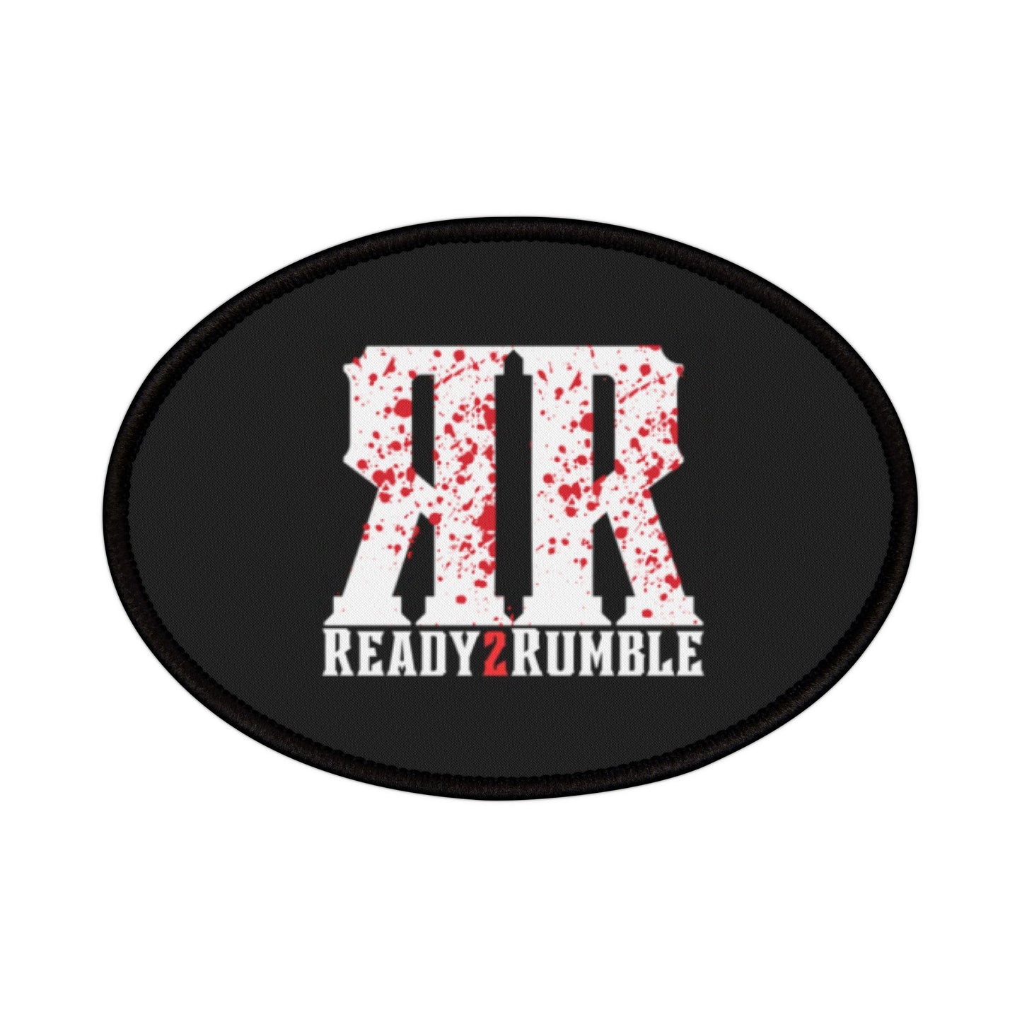R2R Blood spray Iron-On Patches