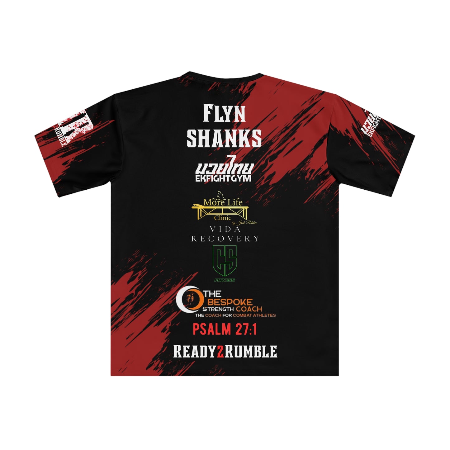Flyn Shanks Custom Muay Thai Tshirt