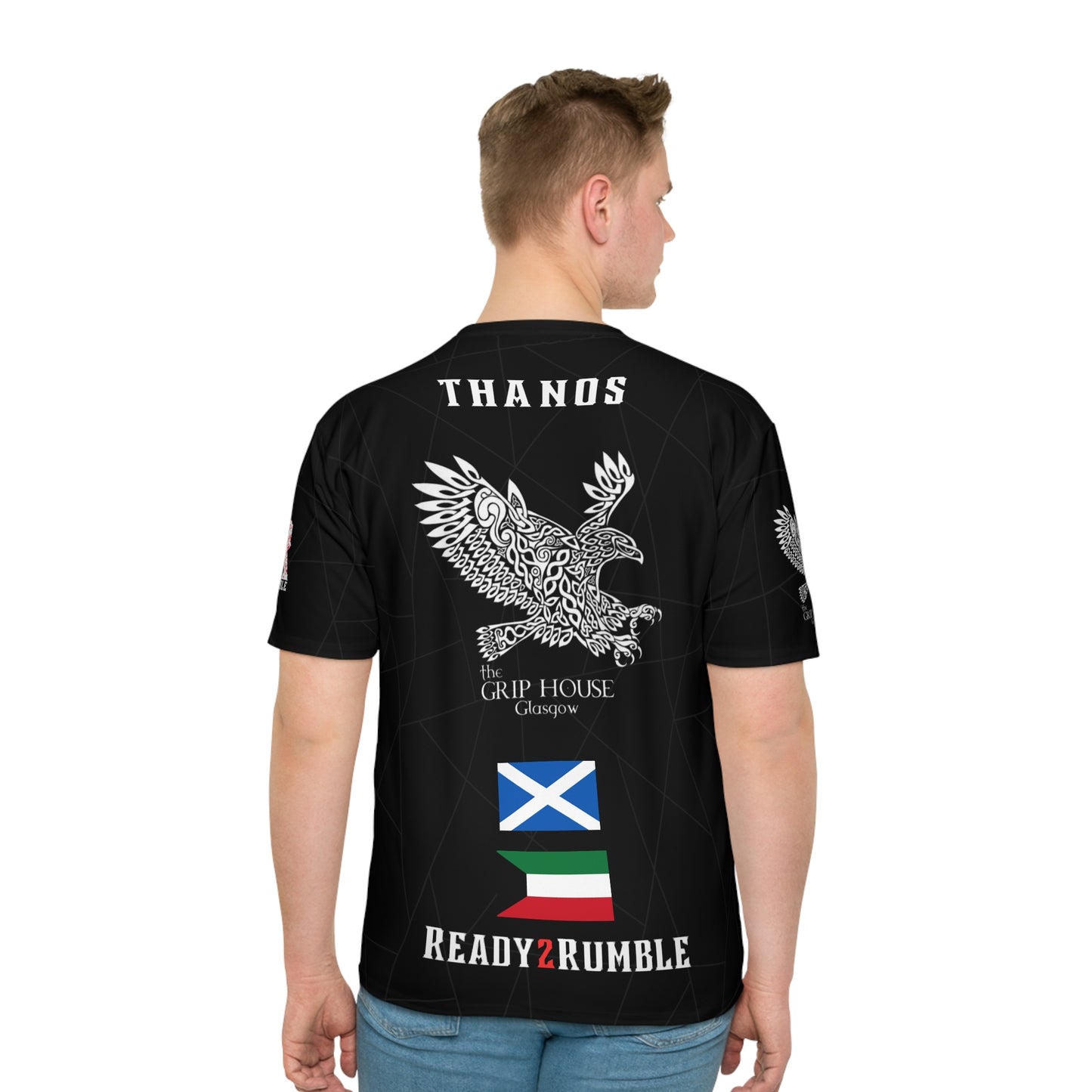 Thamer “Thanos” Faras  Custom Fight T-shirt