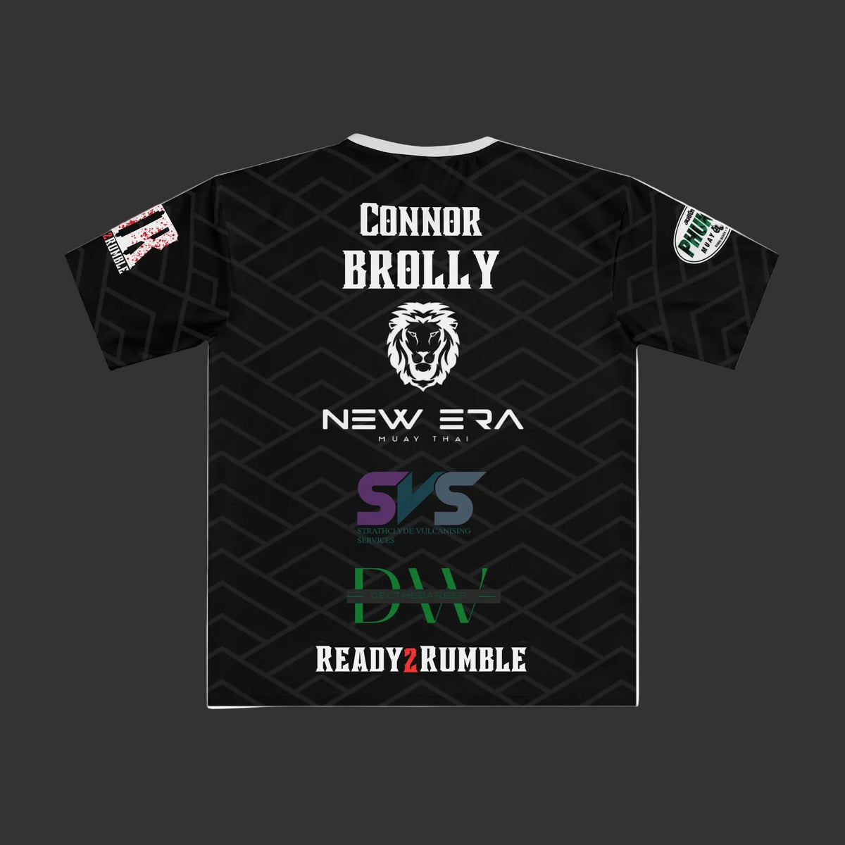Connor Brolly custom Muay Thai T-shirt