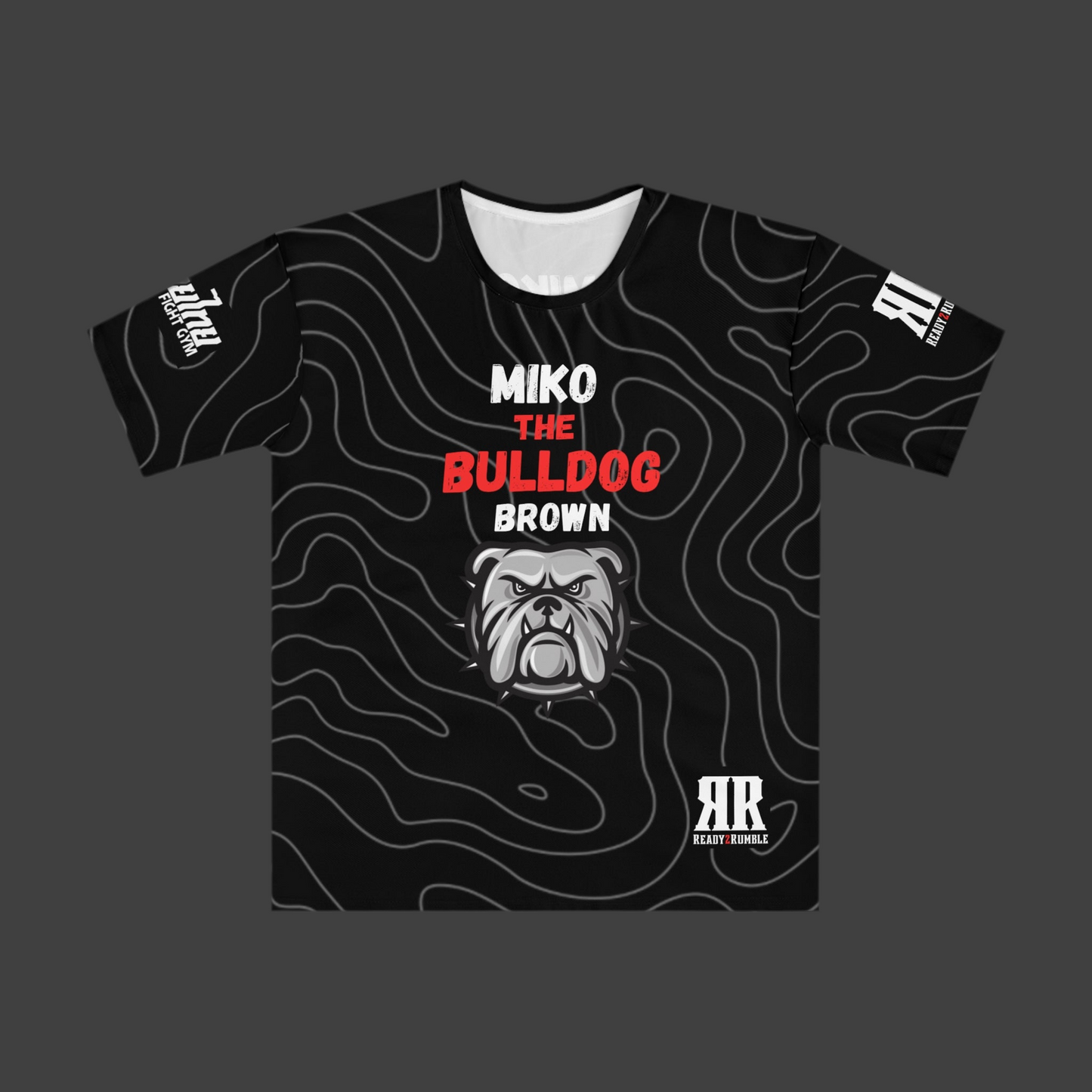 Gorgie- Miko “Bulldog” Brown Fight T-shirt