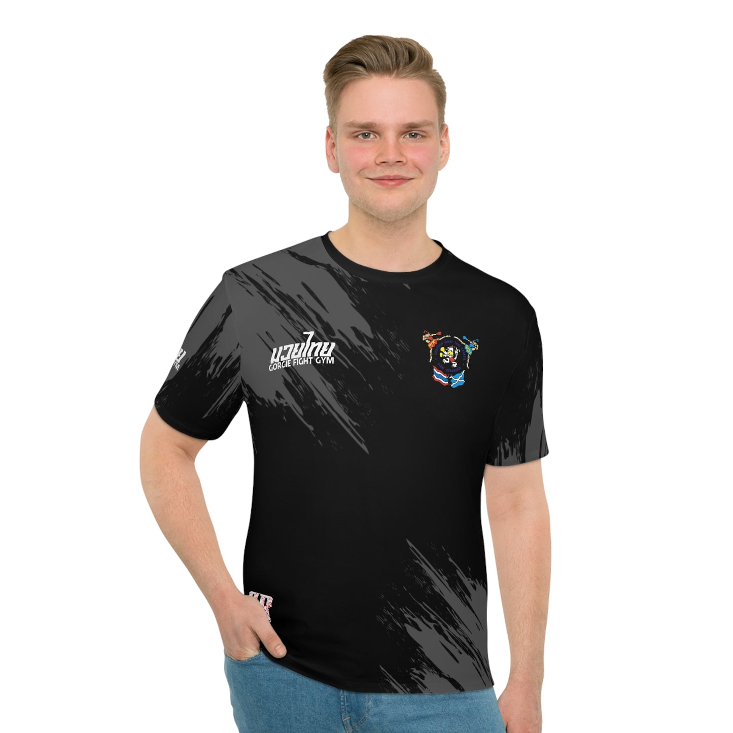 Miko Brown Custom Muay Thai Tshirt