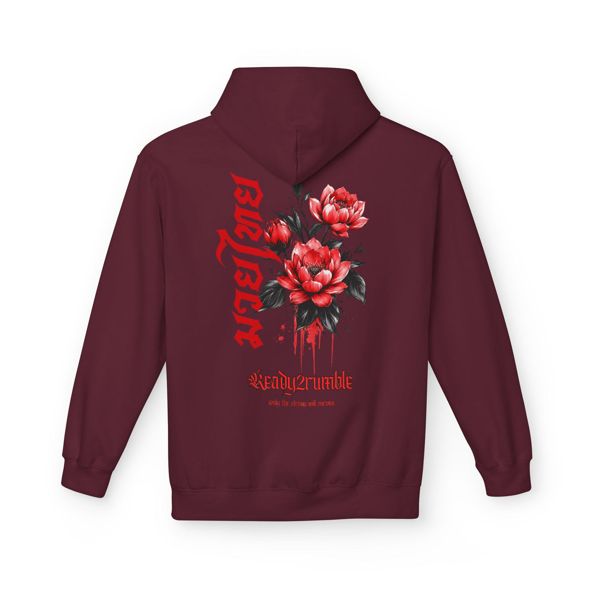 Blood lotus Hoodie Oversize