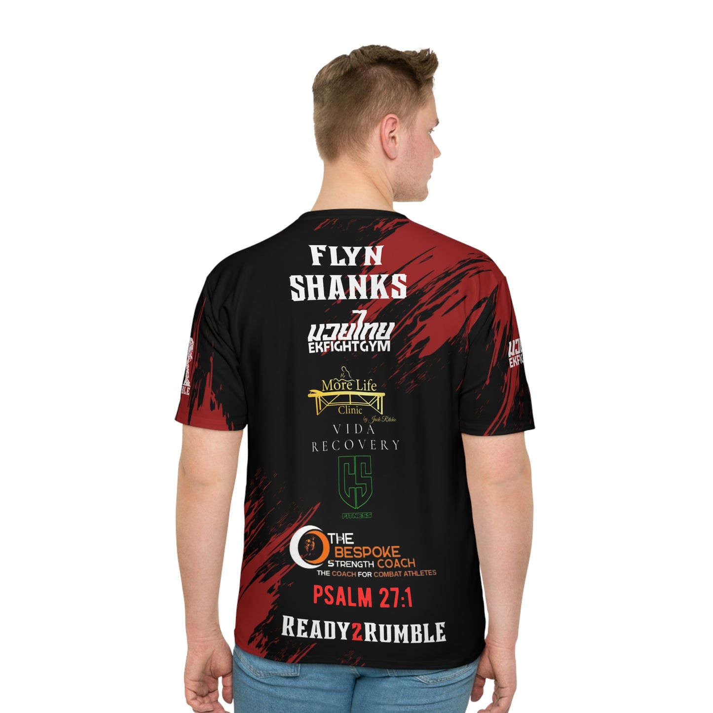 Flyn Shanks Custom Muay Thai Tshirt