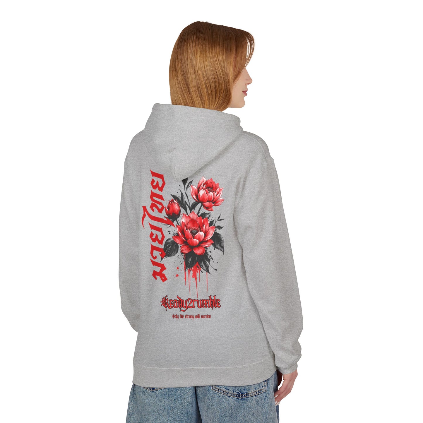 Blood lotus Hoodie Oversize
