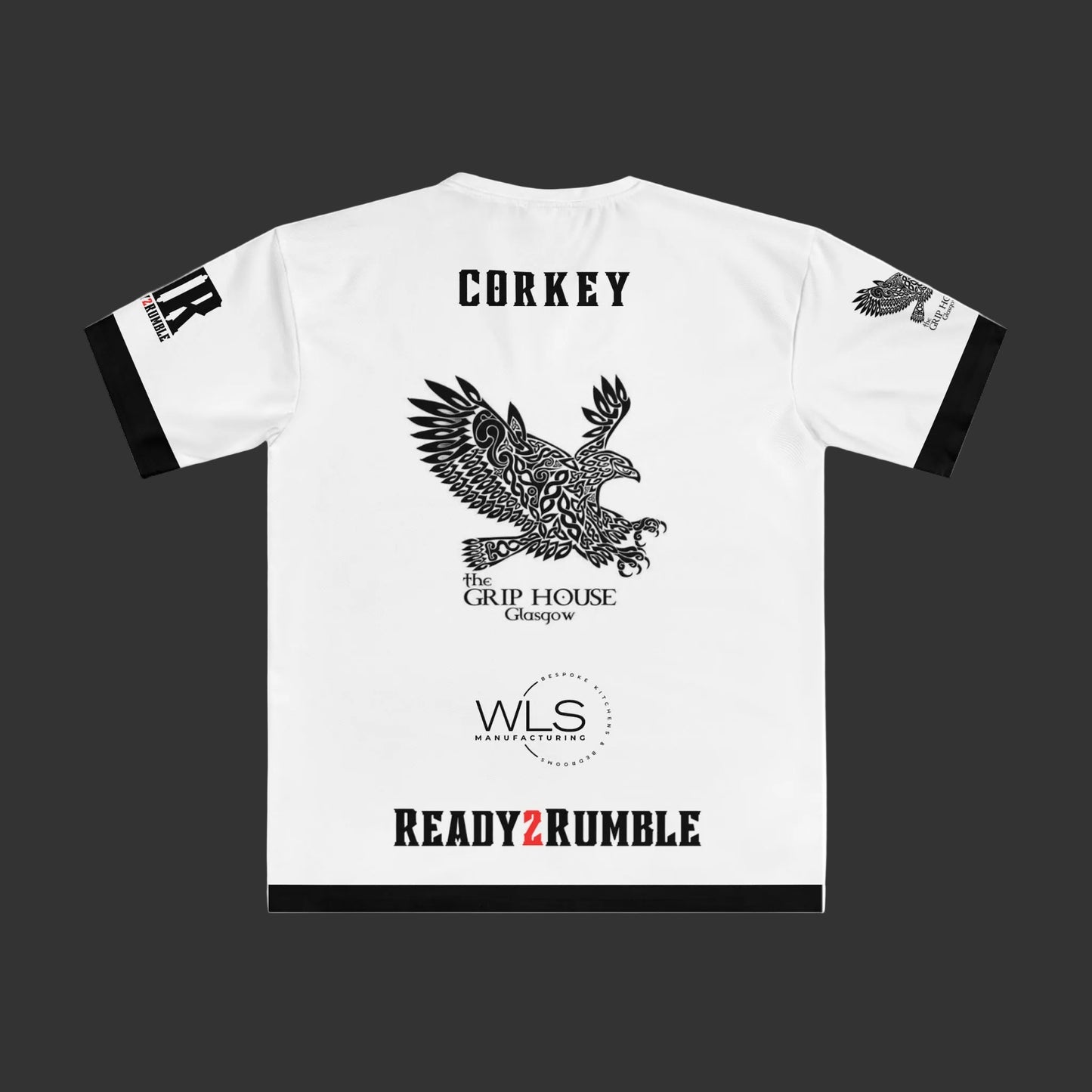 Aaron Corke custom fight tshirt