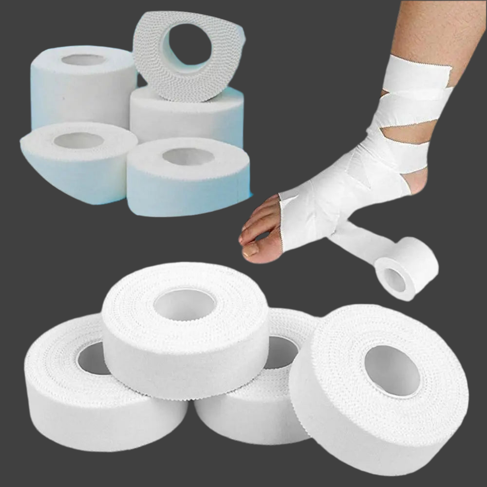 Zinc oxide Waterproof Athletic tape 2.5/3.8/5cm x 9.1m