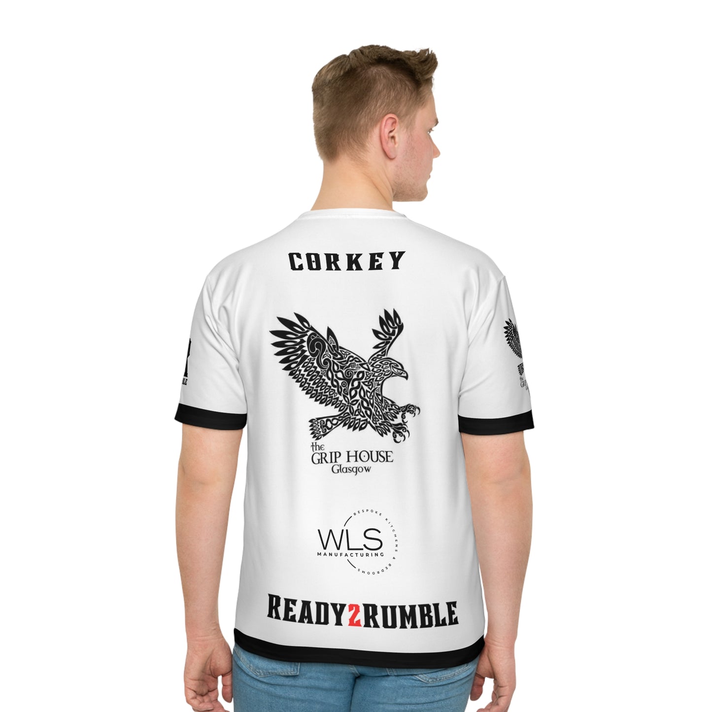 Aaron Corke custom fight tshirt