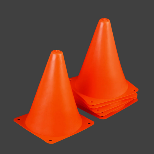 18cm Agility Training Cones (Pack of 6)