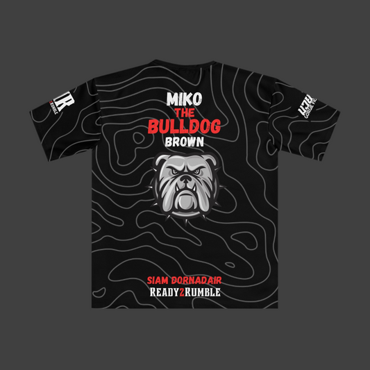 Gorgie- Miko “Bulldog” Brown Fight T-shirt