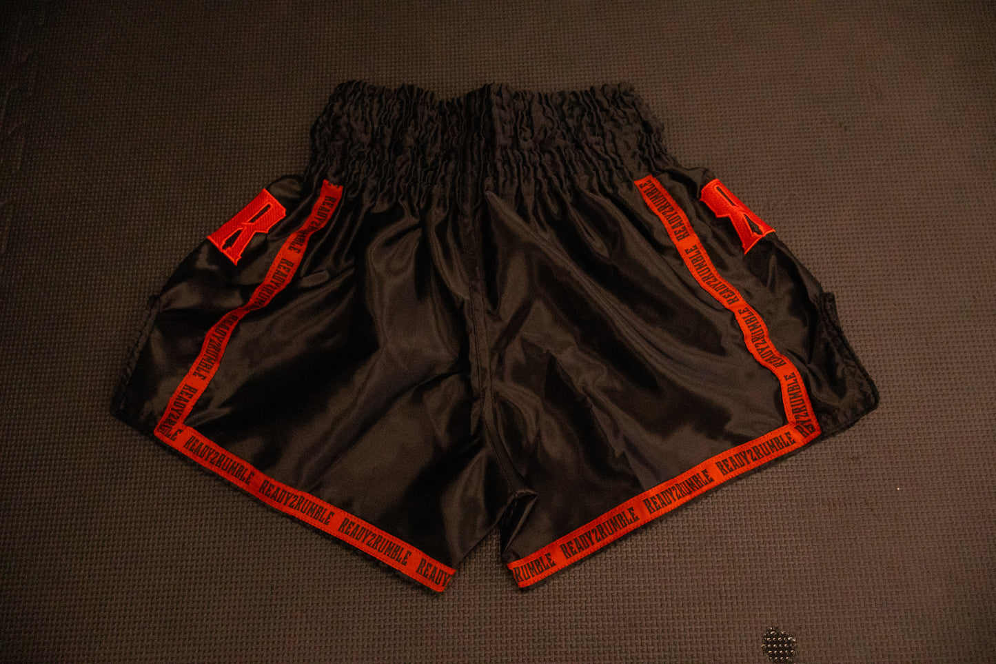 Ready2Rumble Black & Red Muay Thai shorts