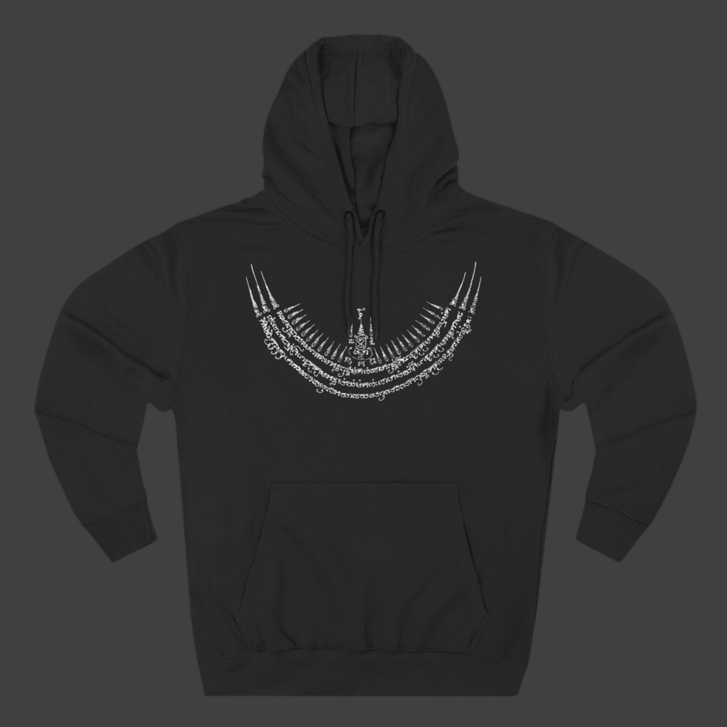 Sak Yant Slim Fit Hoodie