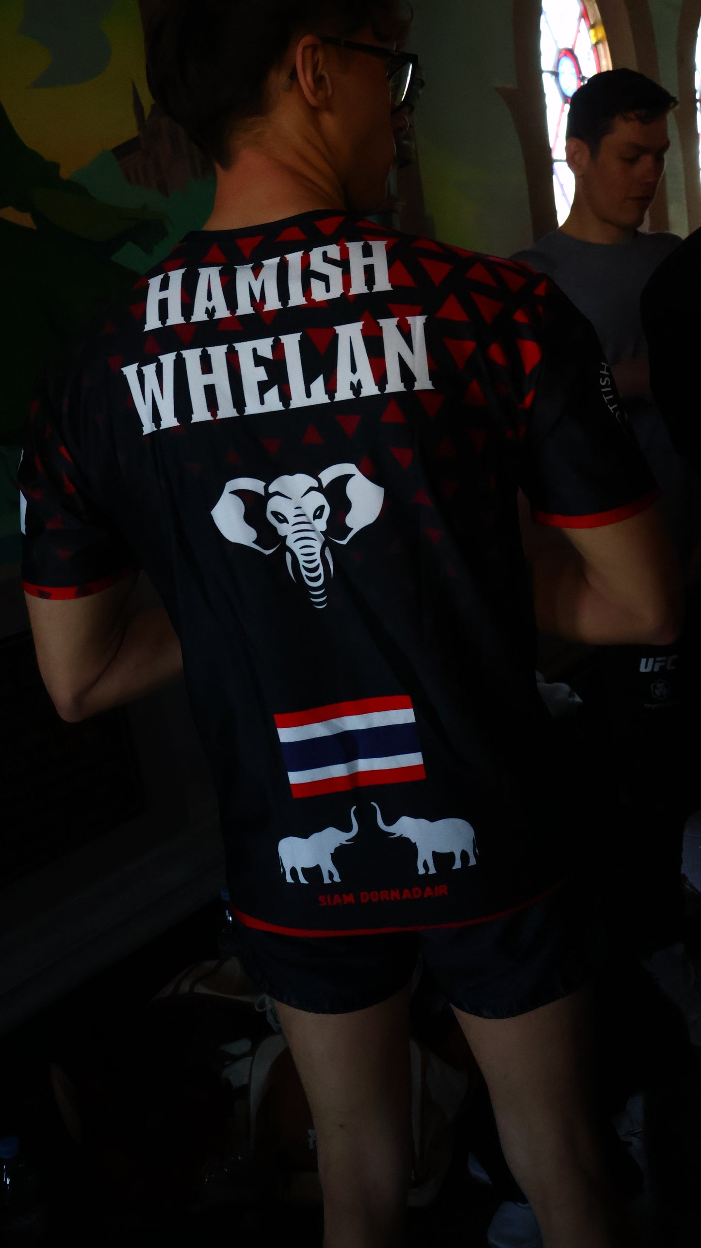 SBMT- Hamish Whelan Muay Thai Tshirt Black