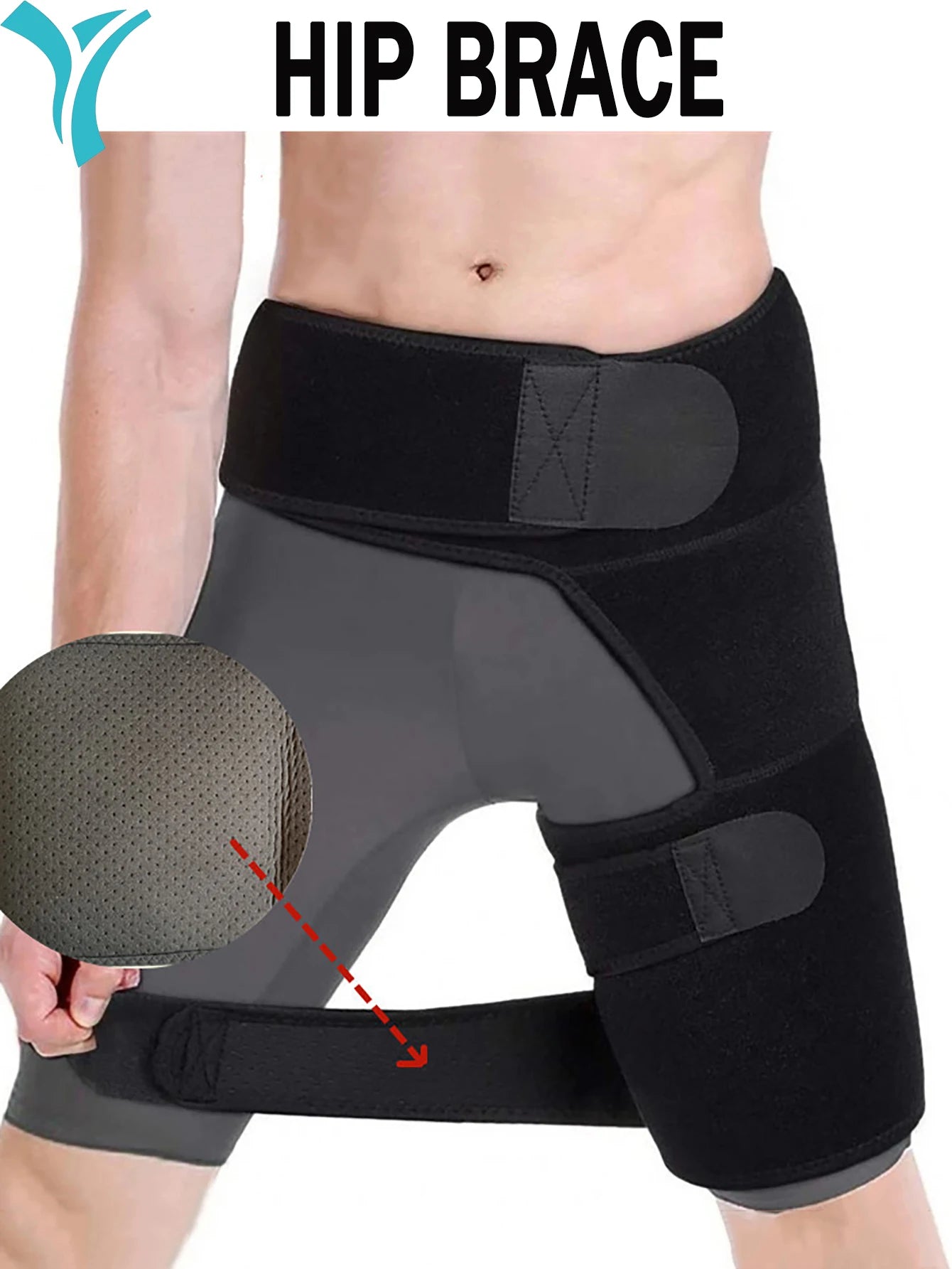 Adjustable Hip Support For Injuries and Recovery
